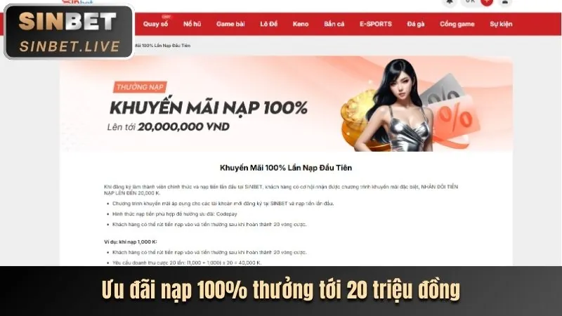 Ưu đãi nạp tiền đặc biệt cho thành viên VIP gk8888 chính thức
